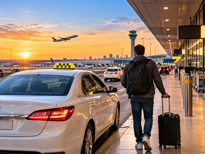 Melbourne Airport parking vs taxi cost comparison for travellers